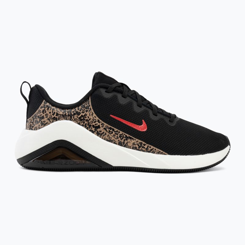 Damen Trainingsschuhe Nike Bella 7 black/british khaki/fusion red 2