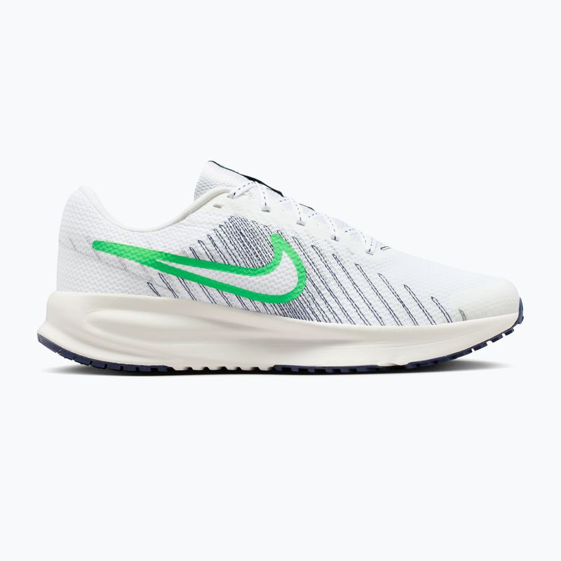 Herren-Laufschuhe Nike Run Defy White/Midnight Navy/Green Spark
