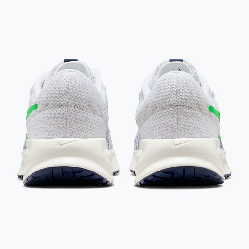 Herren-Laufschuhe Nike Run Defy White/Midnight Navy/Green Spark 6