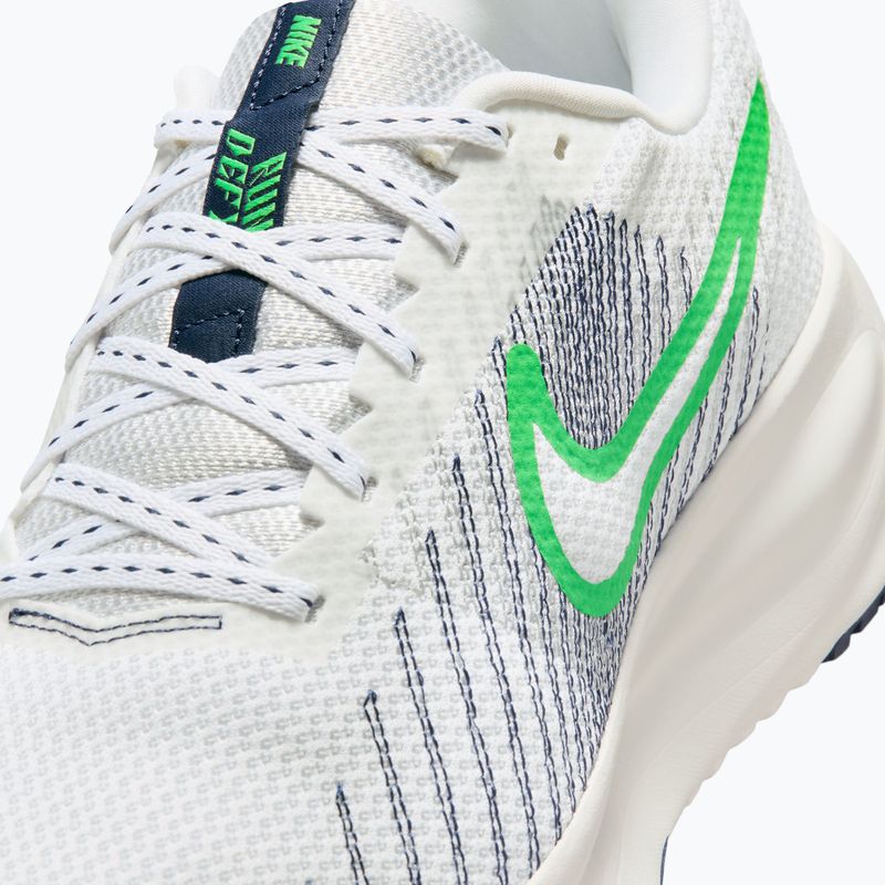 Herren-Laufschuhe Nike Run Defy White/Midnight Navy/Green Spark 7