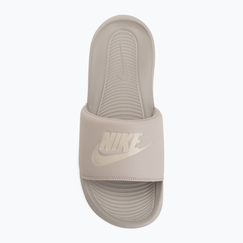 Herren-Badelatschen Nike Victori One Slide moon particle/light orewood brown 5