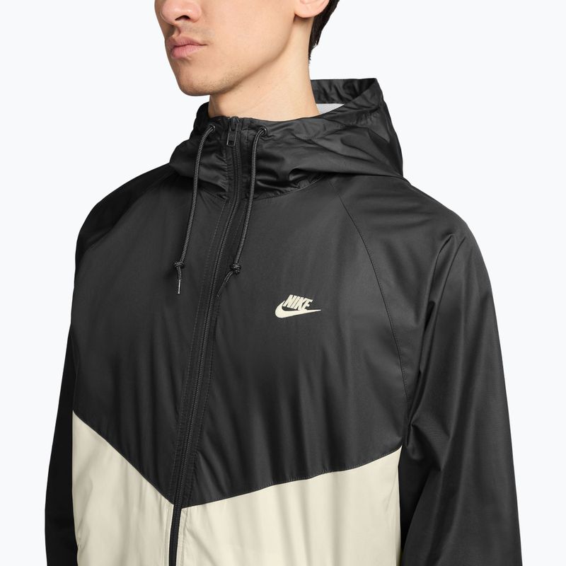 Herrenjacke Nike Windrunner Black/Sail/Sail 3