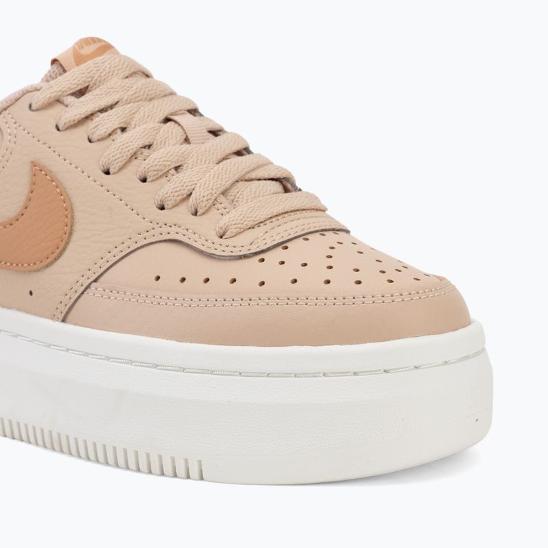 Damen-Schuhe Nike Court Vision Alta shimmer/sail/light cognac 7