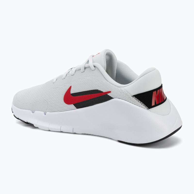 Herren Trainingsschuhe Nike Flex Train off white/white/black/university red 3