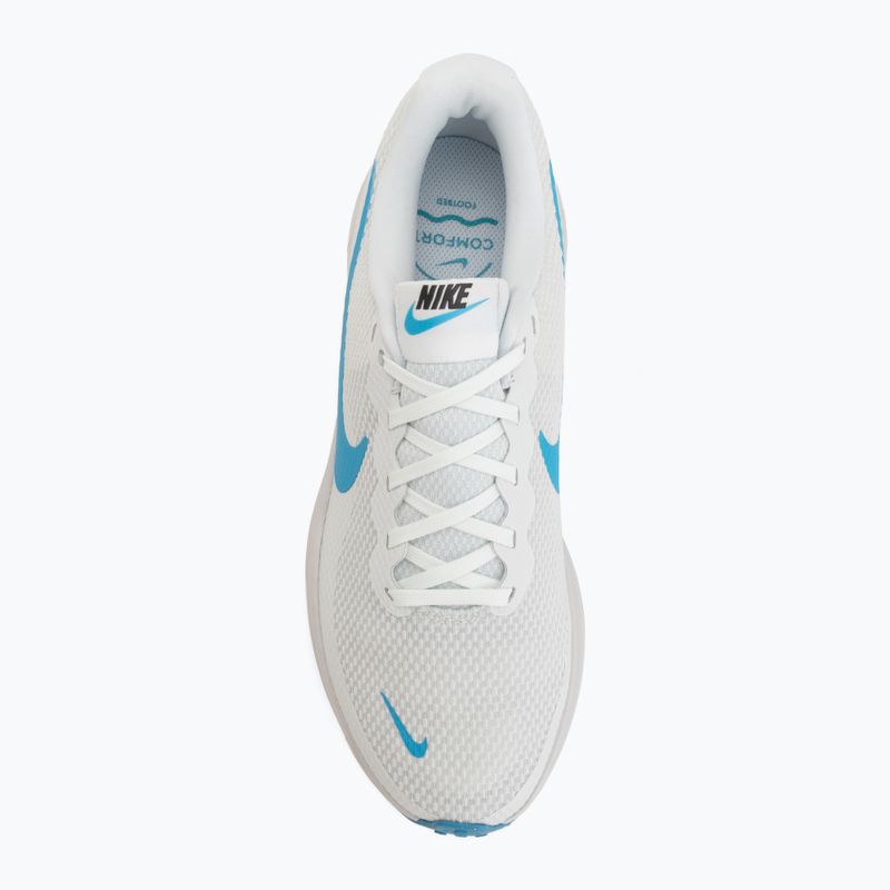 Herren-Laufschuhe Nike Revolution 8 off white/vast grey/light current blue 5