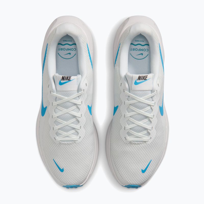 Herren-Laufschuhe Nike Revolution 8 off white/vast grey/light current blue 5