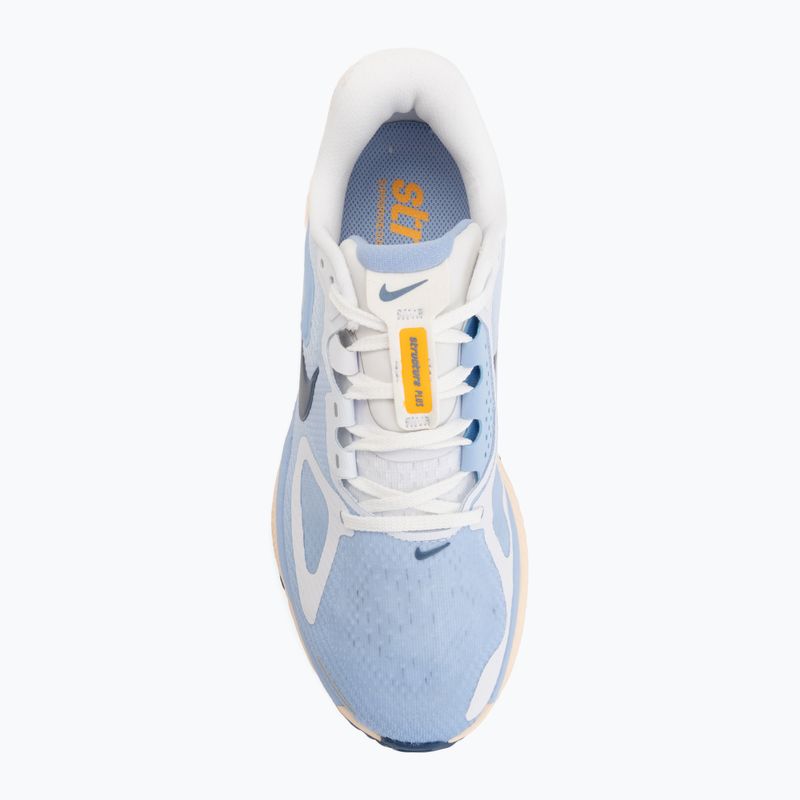 Laufschuhe für Damen Nike Structure Plus white/aluminum/sundial/mystic navy 5