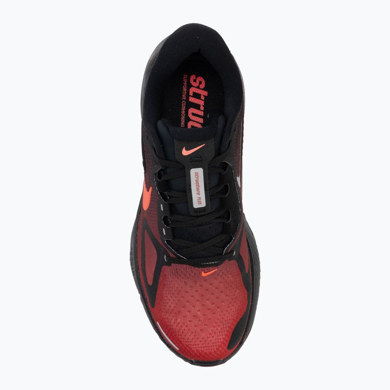 Herren-Laufschuhe Nike Structure Plus black/university red/bright crimson 5