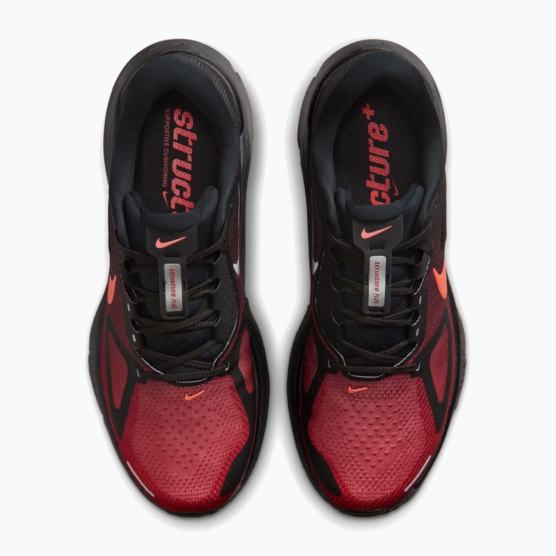 Herren-Laufschuhe Nike Structure Plus black/university red/bright crimson 5