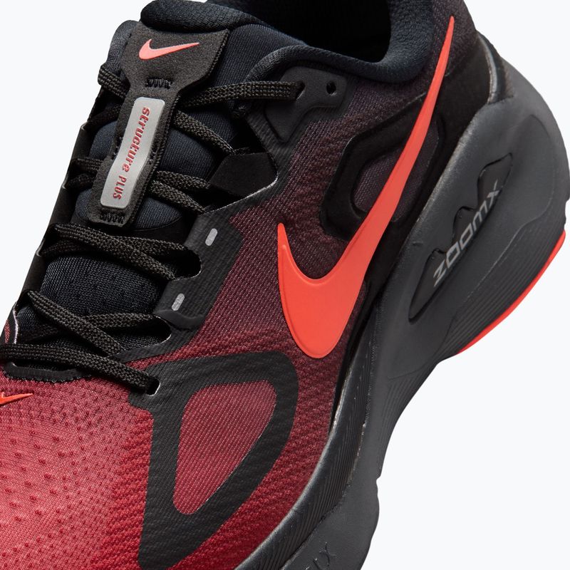 Herren-Laufschuhe Nike Structure Plus black/university red/bright crimson 7