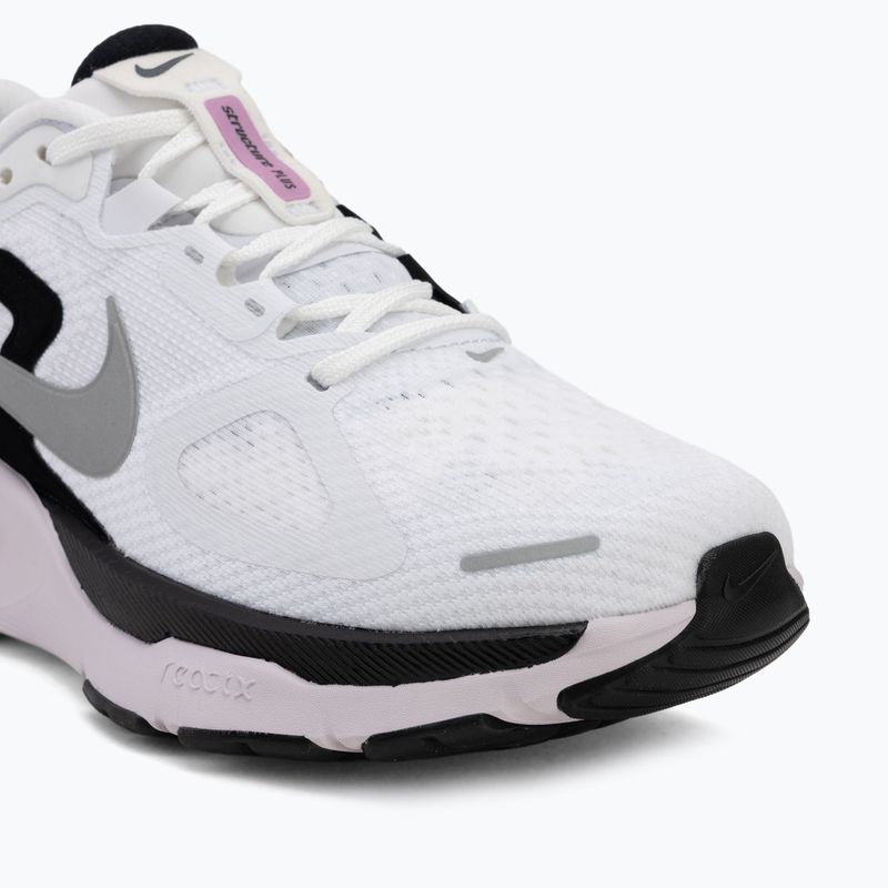 Laufschuhe für Damen Nike Structure Plus white/black/metallic silver 7