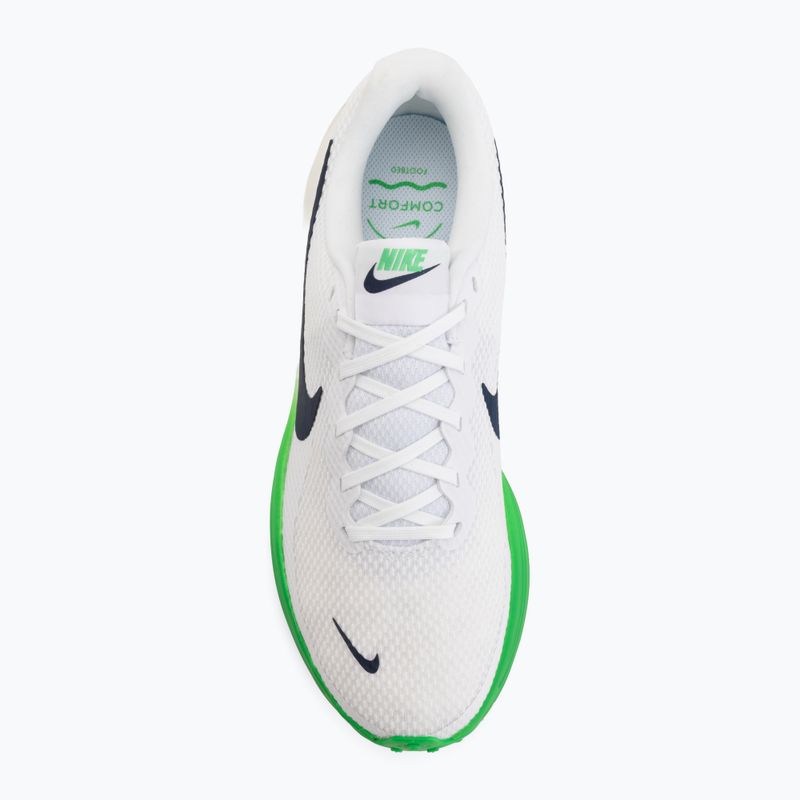 Herren-Laufschuhe Nike Revolution 8 white/green spark/midnight navy 5