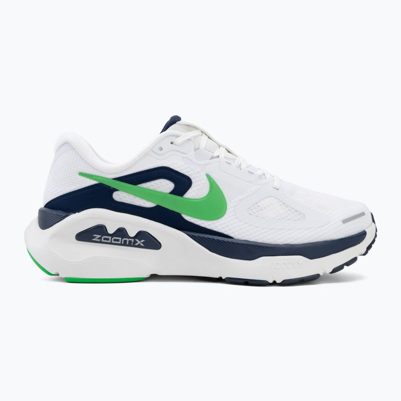 Herren-Laufschuhe Nike Structure Plus white/midnight navy/green spark 2