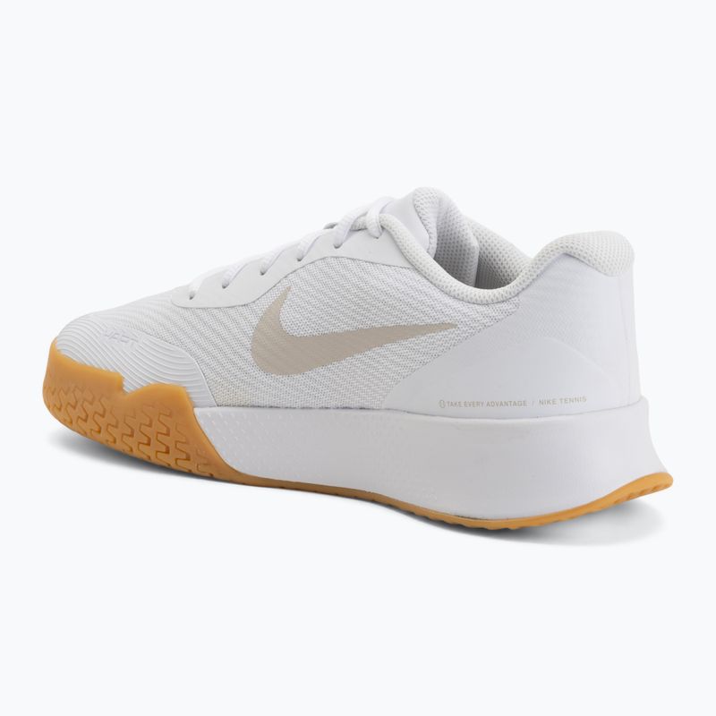 Herren-Tennisschuhe Nike Vapor Lite 3 White/Summit White/Light Orewood Brown 3