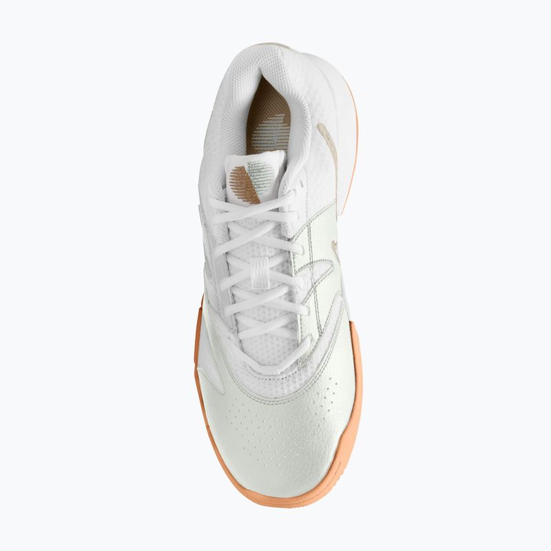 Herren-Tennisschuhe Nike Court Lite 4 White/Summit White/Linen/Light Orewood Brown 3