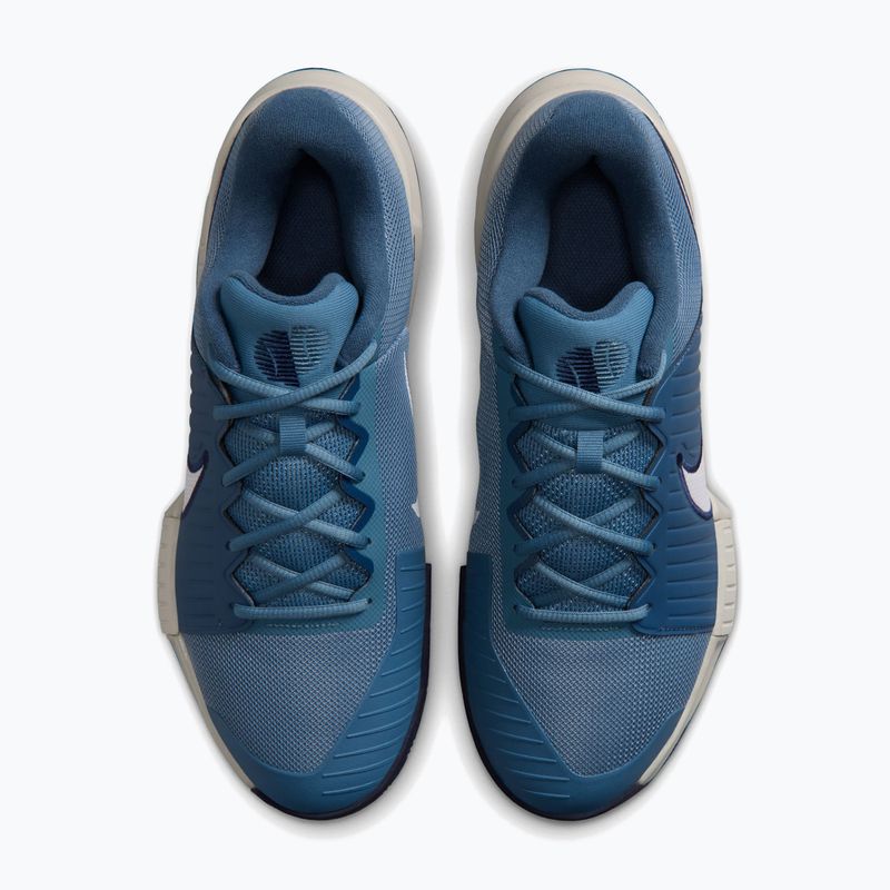 Herren-Tennisschuhe Nike Zoom GP Challenge Pro Clay smokey blue/light bone/new slate/white 5