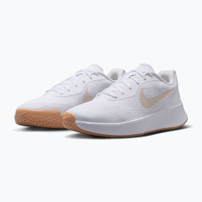 Herren-Tennisschuhe Nike Vapor Lite 3 White/Summit White/Light Orewood Brown 3