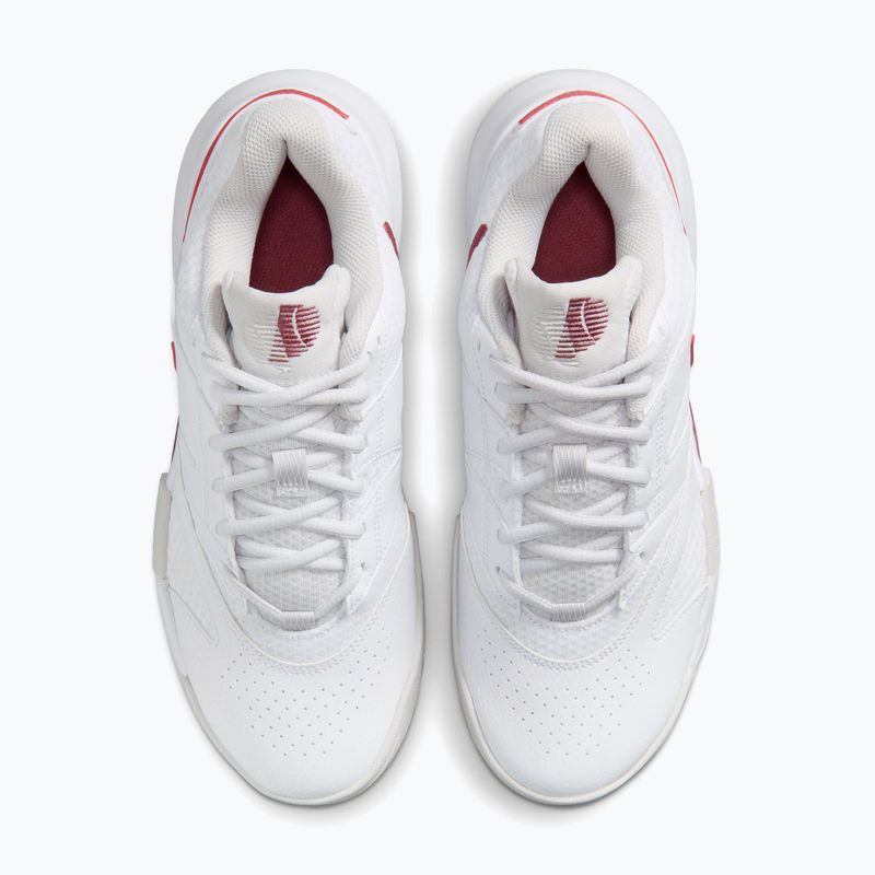 Damen Tennisschuhe Nike Court Lite 4 White/Vast Grey/Pink Smoke 5