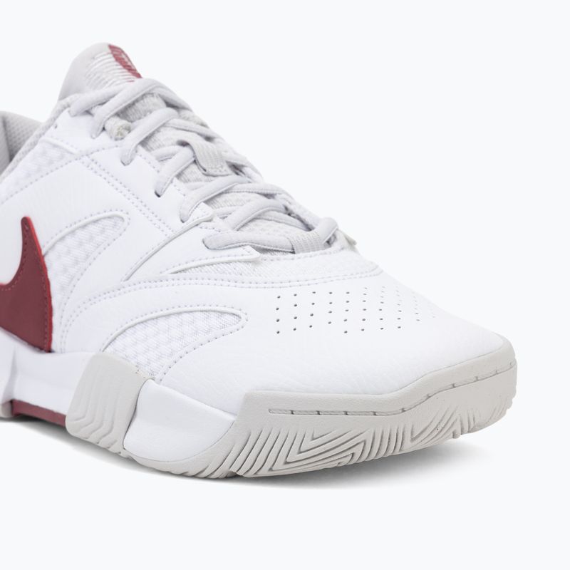 Damen Tennisschuhe Nike Court Lite 4 White/Vast Grey/Pink Smoke 7