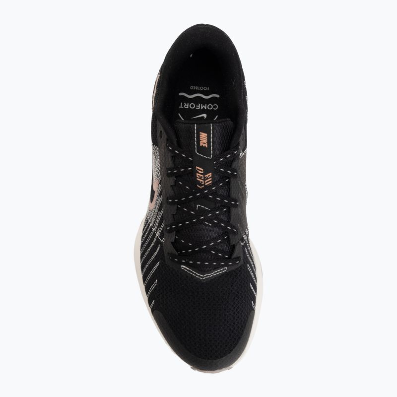 Laufschuhe für Damen Nike Run Defy black/sail/phantom/metallic rose gold 5