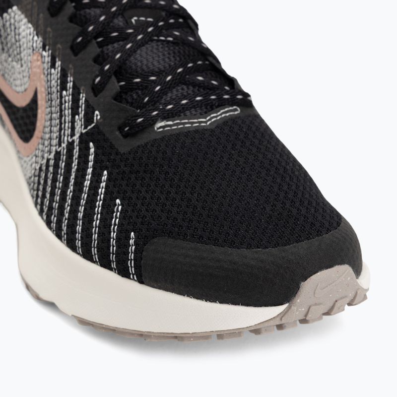 Laufschuhe für Damen Nike Run Defy black/sail/phantom/metallic rose gold 7