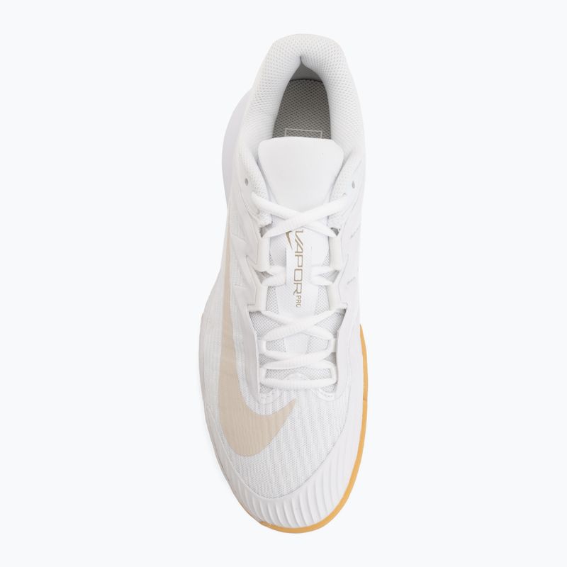 Herren-Tennisschuhe Nike Vapor Pro 3 Clay white/linen/linen/light orewood brown 5