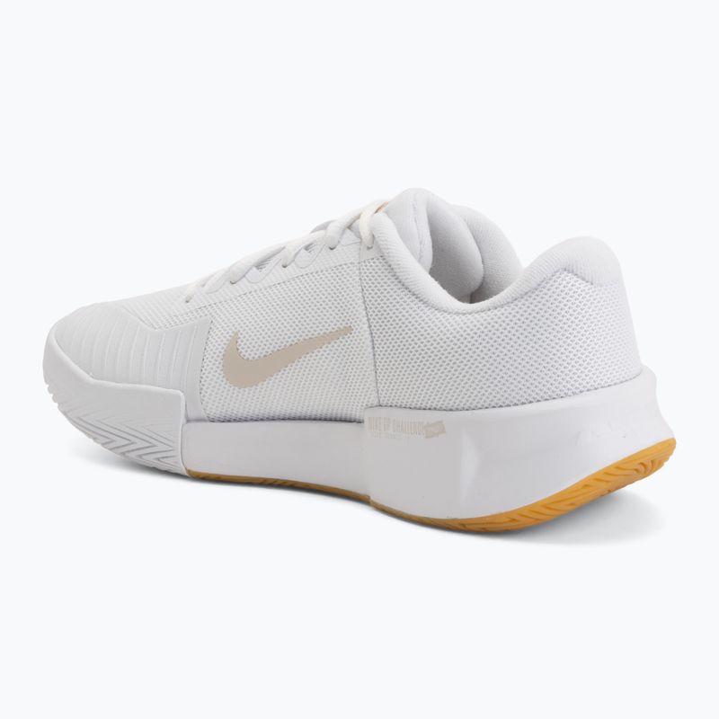 Damen Tennisschuhe Nike GP Challenge Pro white/summit white/linen/light orewood brown 3