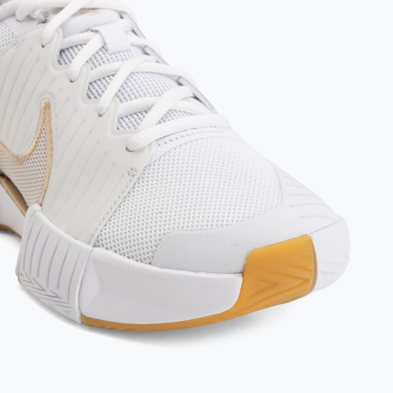 Damen Tennisschuhe Nike GP Challenge Pro white/summit white/linen/light orewood brown 7