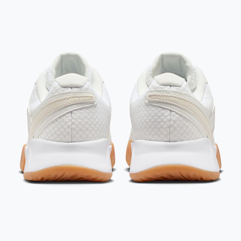 Herren-Tennisschuhe Nike Court Lite 4 White/Summit White/Linen/Light Orewood Brown 4