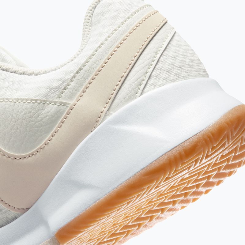 Herren-Tennisschuhe Nike Court Lite 4 White/Summit White/Linen/Light Orewood Brown 8