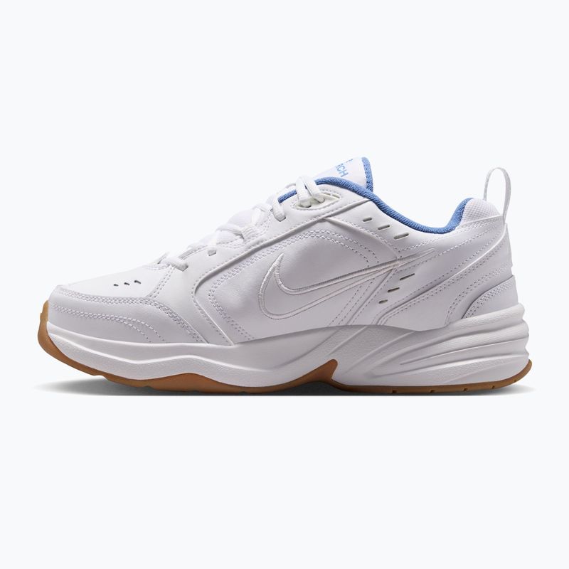 Herren Trainingsschuhe Nike Air Monarch IV white/indigo storm/gum light brown/white 2