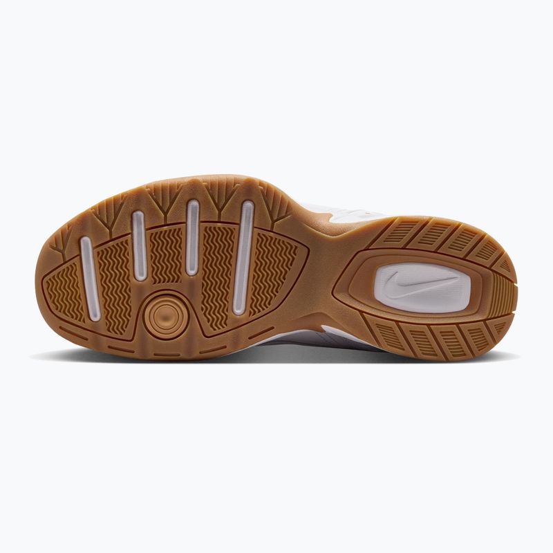 Herren Trainingsschuhe Nike Air Monarch IV white/indigo storm/gum light brown/white 3