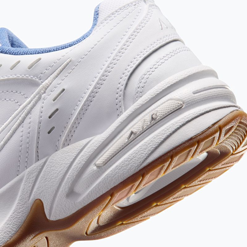 Herren Trainingsschuhe Nike Air Monarch IV white/indigo storm/gum light brown/white 6