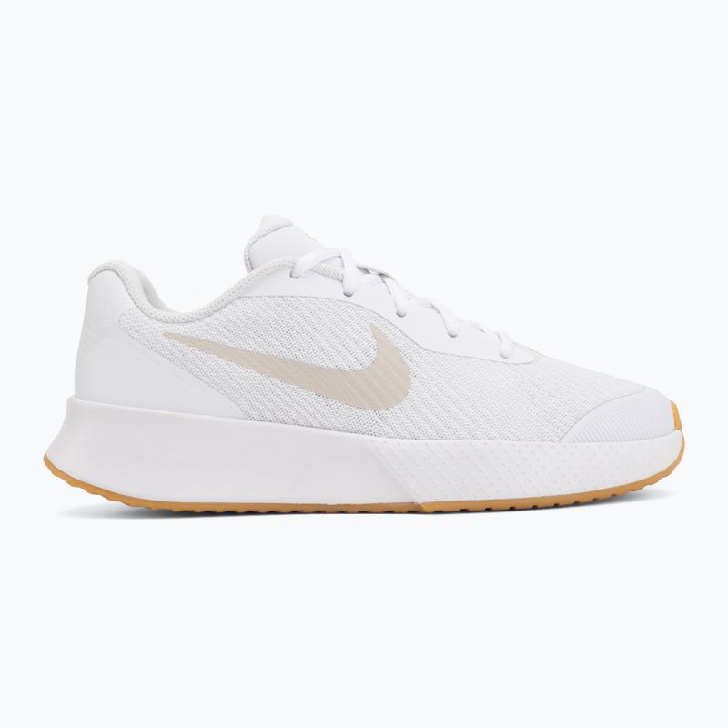 Damen Tennisschuhe Nike Vapor Lite 3 White/Summit White/Light Orewood Brown 2
