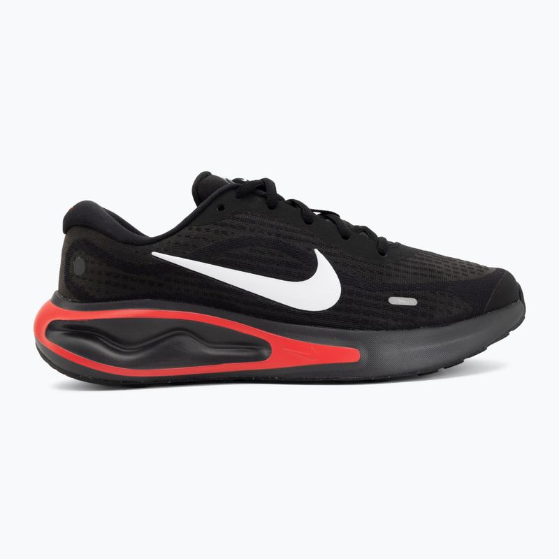 Herren-Laufschuhe Nike Journey Run black/dark smoke grey/red orbit/white 2