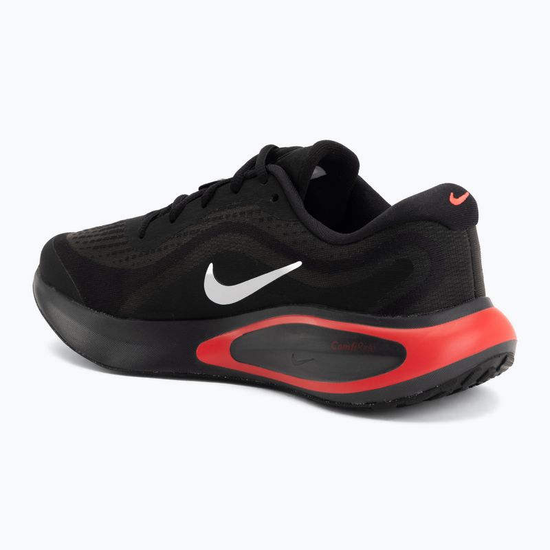 Herren-Laufschuhe Nike Journey Run black/dark smoke grey/red orbit/white 3