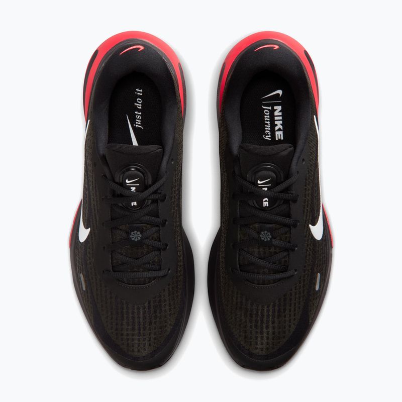 Herren-Laufschuhe Nike Journey Run black/dark smoke grey/red orbit/white 5