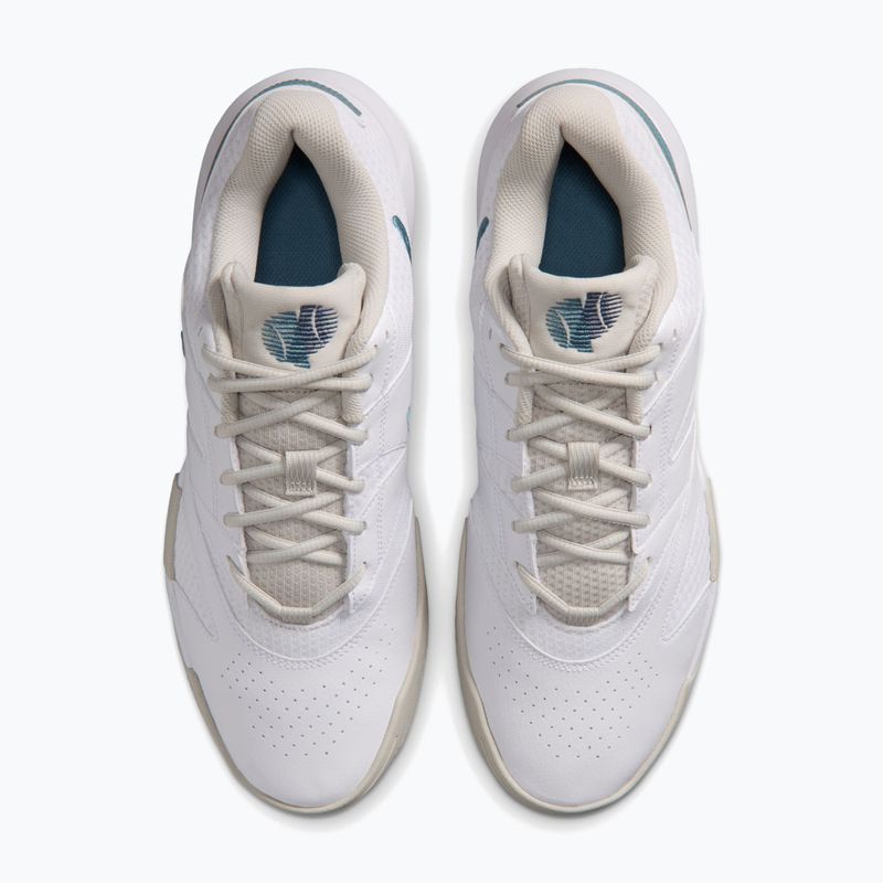 Herren-Tennisschuhe Nike Court Lite 4 White/Light Bone/New Slate/Smokey Blue 5