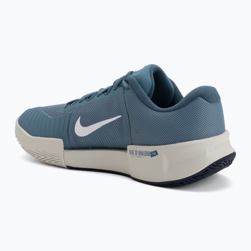Herren-Tennisschuhe Nike GP Challenge Pro smokey blue/light bone/new slate/white 3