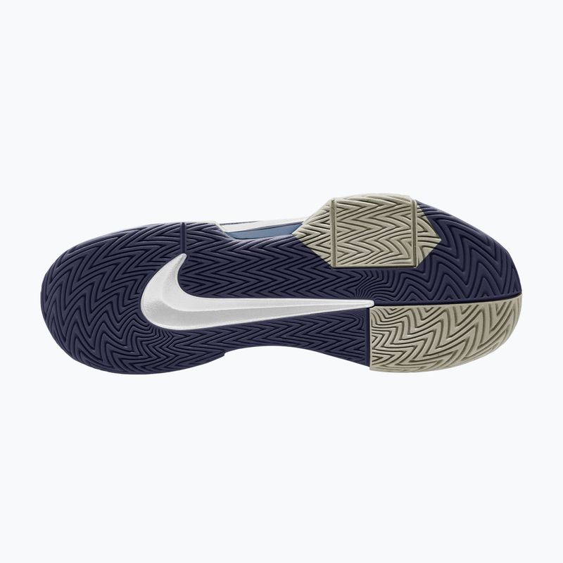 Herren-Tennisschuhe Nike GP Challenge Pro smokey blue/light bone/new slate/white 4