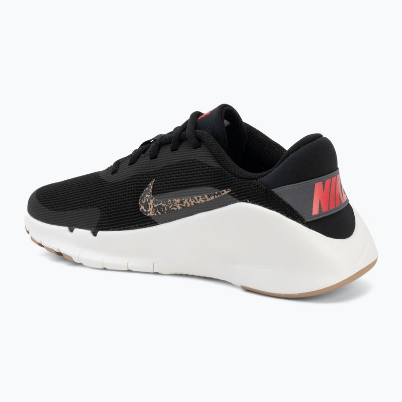 Damen Trainingsschuhe Nike Flex Train Print black/iron grey/sail/multi color 3