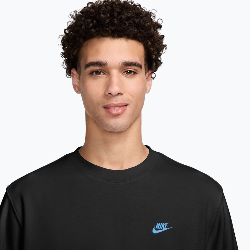 Herrenpullover Nike Club black/football blue 3