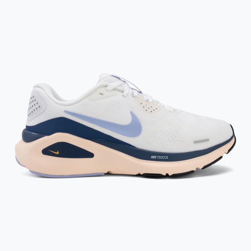 Laufschuhe für Damen Nike Structure 26 white/mystic navy/sundial/aluminum 2