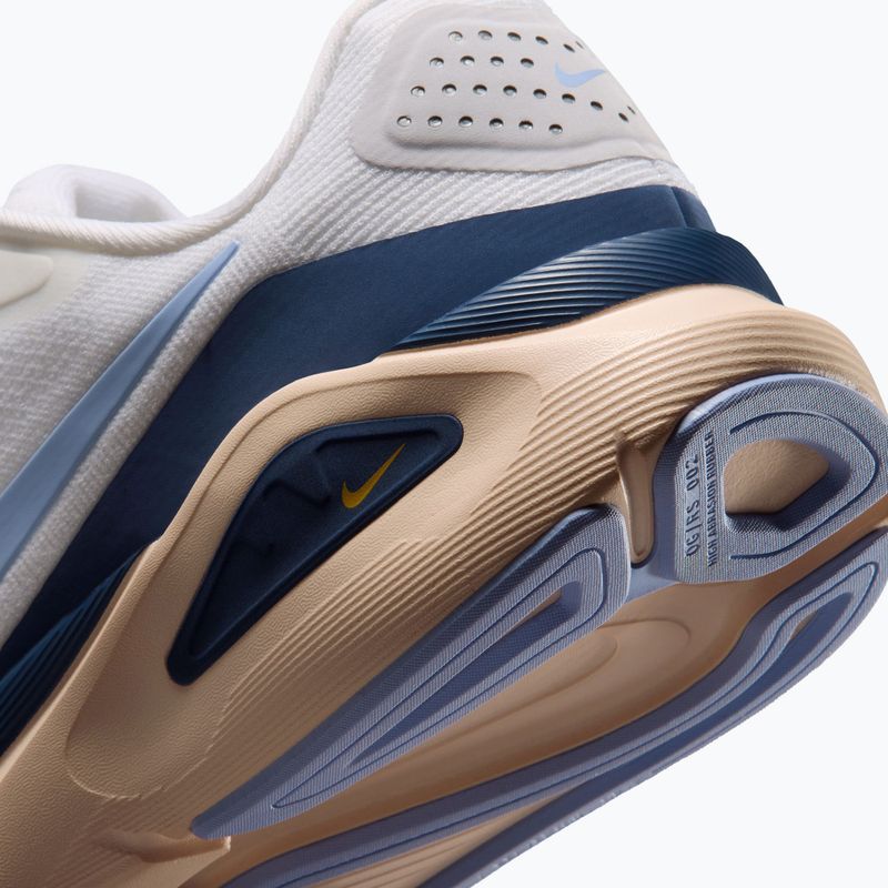 Laufschuhe für Damen Nike Structure 26 white/mystic navy/sundial/aluminum 8
