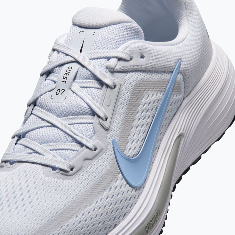 Laufschuhe für Damen Nike Quest 7 football grey/white/grey fog/aluminum 7