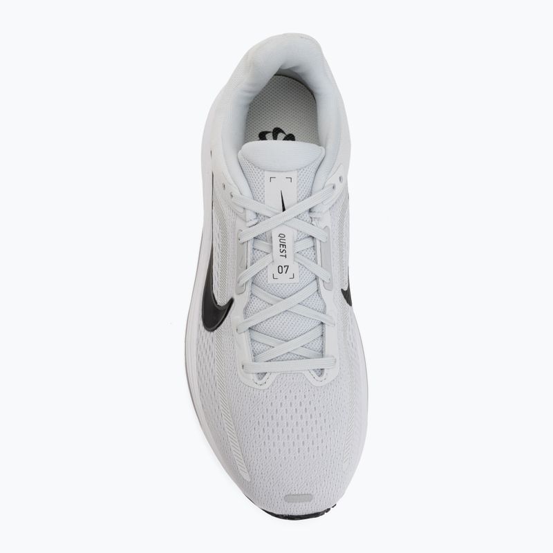 Herren-Laufschuhe Nike Quest 7 pure platinum/white/wolf grey/black 5