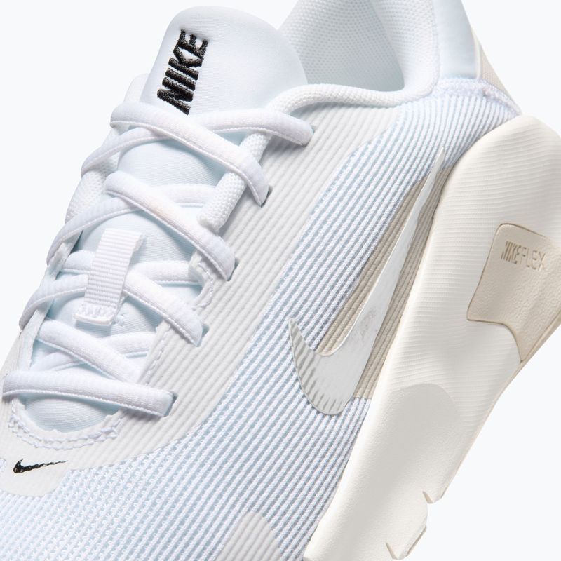 Damen Trainingsschuhe Nike Flex Train white/sail/phantom/ metallic silver 7