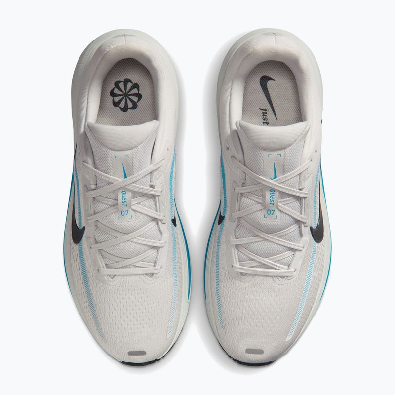 Herren-Laufschuhe Nike Quest 7 vast grey/light current blue/anthracite 5