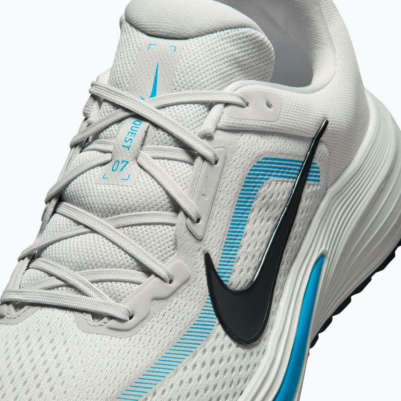 Herren-Laufschuhe Nike Quest 7 vast grey/light current blue/anthracite 7