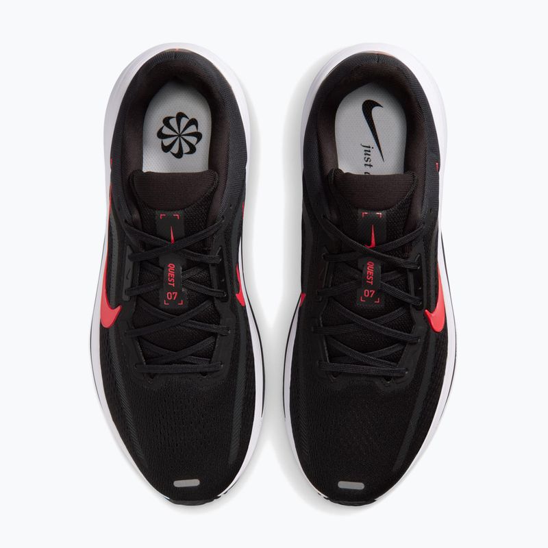 Herren-Laufschuhe Nike Quest 7 black/white/anthracite/red orbit 5